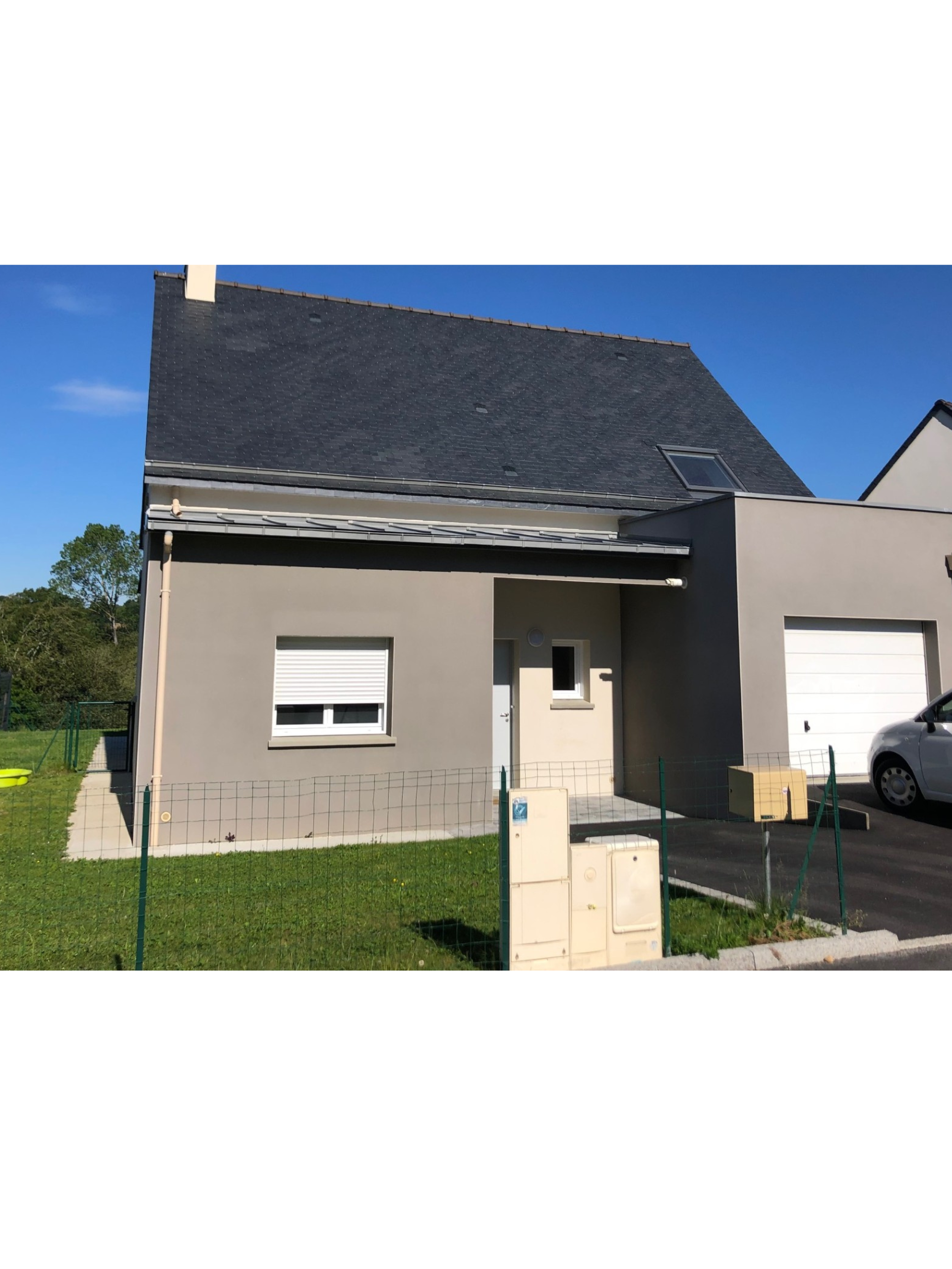 maison neuve construite par OCM Constructions