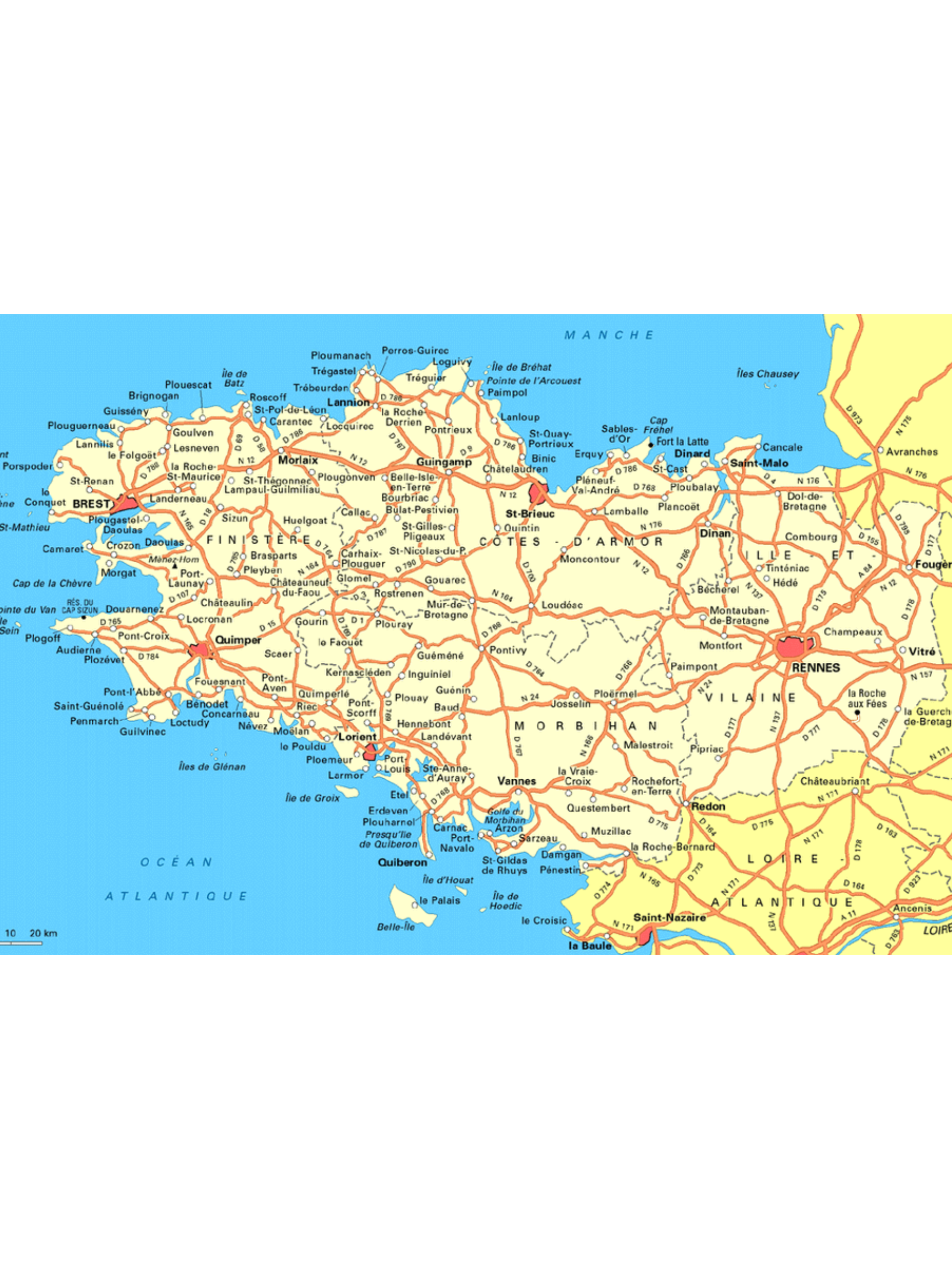 carte de la france